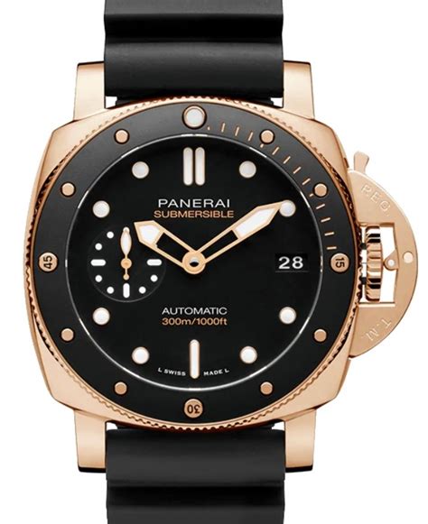 panerai goldtech price|42mm submersible goldtech pam.